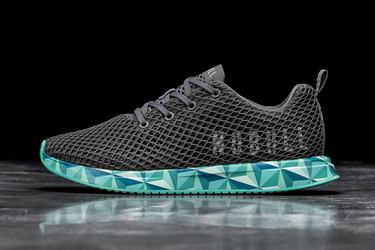 Nobull Mesh Runner Loopschoenen Dames Donkergrijs | 856423-VEA