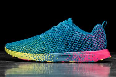 Nobull Neon Mesh Runner Loopschoenen Dames Blauw | 042653-RMQ