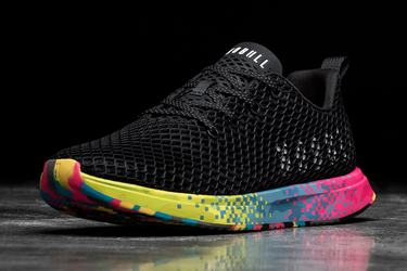 Nobull Neon Mesh Runner Loopschoenen Heren Zwart | 785319-AXR