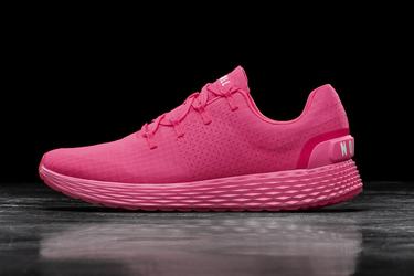 Nobull Neon Ripstop Runner Loopschoenen Dames Roze | 579402-VFU
