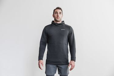 Nobull Performance Hoodie Heren Diepgrijs | 806749-DCB
