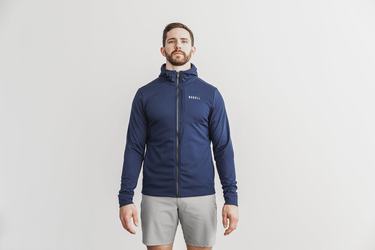 Nobull Softshell Jassen Heren Donkerblauw | 107546-LDA