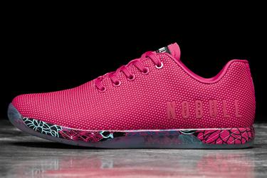 Nobull Superfabric Trainer Fitness Schoenen Dames Roze | 289563-PRI