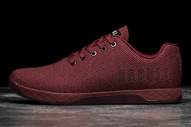 Nobull Superfabric Trainer Fitness Schoenen Heren Donkerrood | 386014-WQY
