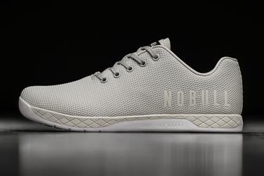 Nobull Superfabric Trainer Fitness Schoenen Dames Grijs | 519602-MKJ