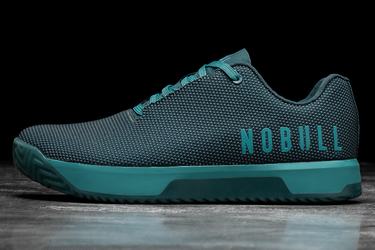 Nobull Superfabric Trainer Fitness Schoenen Dames Diepturquoise | 571632-QNX