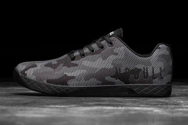 Nobull Superfabric Trainer Fitness Schoenen Dames Zwart Camo | 573469-LNM
