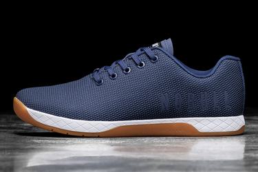 Nobull Superfabric Trainer Fitness Schoenen Heren Indigo Wit | 745081-ERZ