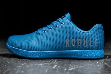 Nobull Superfabric Trainer Fitness Schoenen Heren Lichtblauw | 845079-NSK