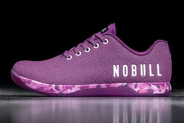 Nobull Superfabric Trainer Fitness Schoenen Heren Paars | 874152-XYL
