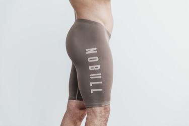 Nobull Swim Jammer Zwemmen Heren Bruin | 564329-WLP