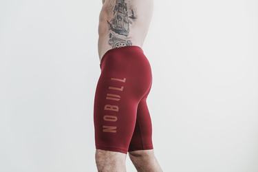 Nobull Swim Jammer Zwemmen Heren Rood | 603978-VJO