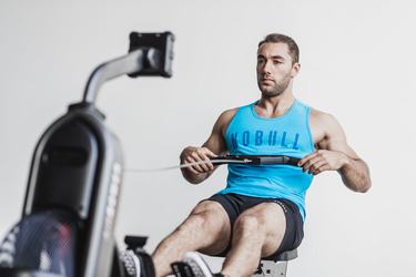 Nobull Tank Neon Tanktop Heren Blauw | 739425-QVO