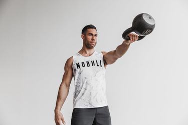 Nobull Tank Tanktop Heren Grijs | 387062-HZN