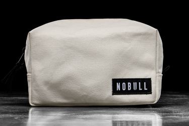 Nobull Waxed Canvas Kit Tassen Heren Wit | 629705-YLH